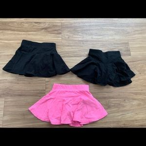 Set of 3 3t Skorts